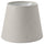 SKOTTORP - SKOTTORP Lamp shade, light grey, 19 cm