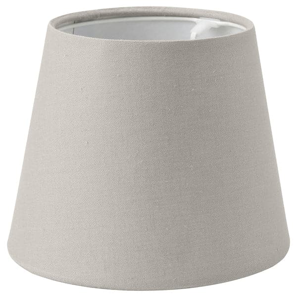 Ikea SKOTTORP - Lamp shade, light grey, 19 cm