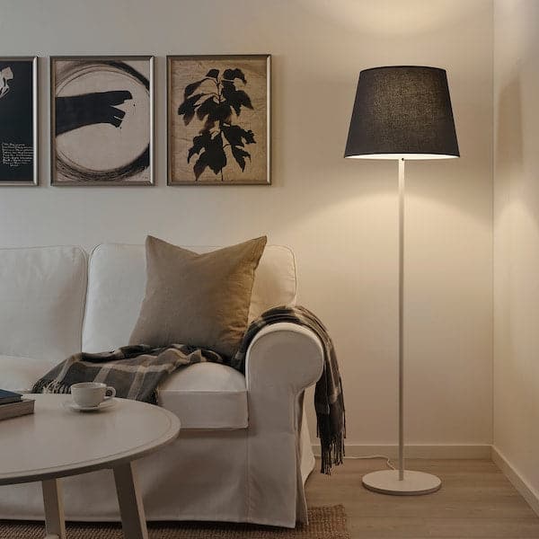 SKOTTORP - Lamp shade, grey, 42 cm - best price from Maltashopper.com 90405478
