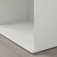 SKRUVBY - TV storage combination, white, 216x38x140 cm - best price from Maltashopper.com 69494607