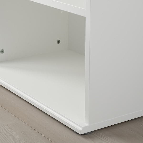 Ikea SKRUVBY - Bookcase, white, 60x140 cm