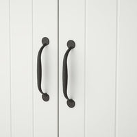 SKRUVBY - Cabinet with doors, white, 70x90 cm - best price from Maltashopper.com 20503547