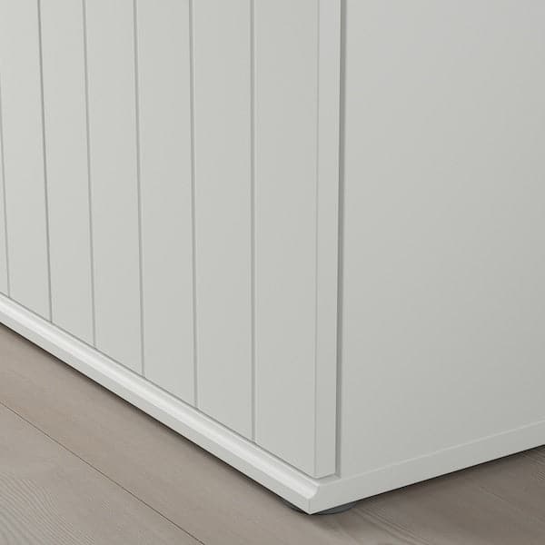 SKRUVBY - Cabinet with doors, white, 70x90 cm - best price from Maltashopper.com 20503547