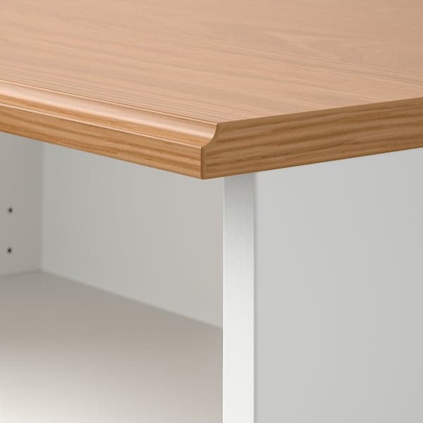 Ikea SKRUVBY - TV bench, white, 156x38x60 cm