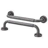 SKRUVSHULT handle, anthracite, 152 mm, 2 pack