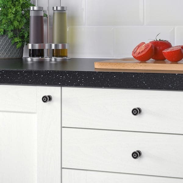 Ikea SKRUVSHULT - Knob, anthracite, 18 mm