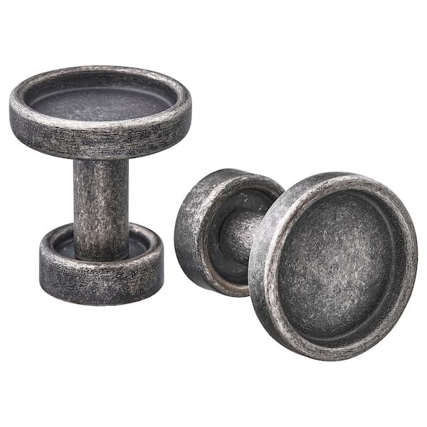 Ikea SKRUVSHULT - Knob, anthracite, 26 mm