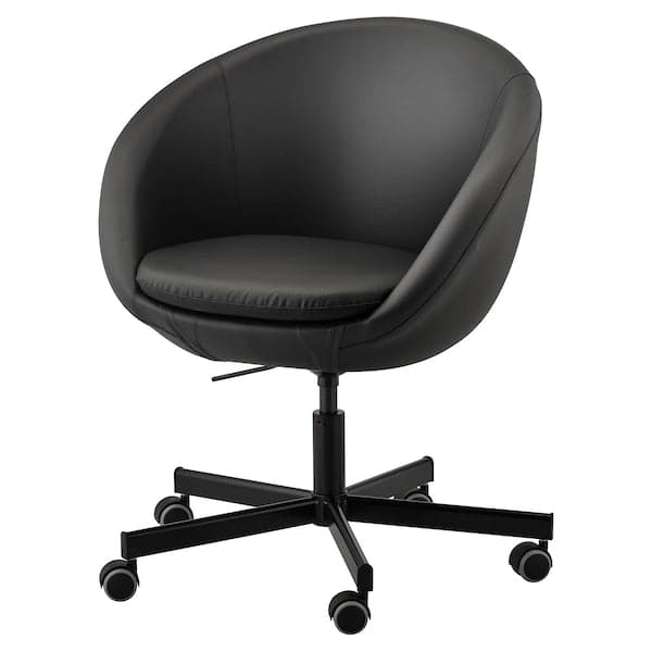 SKRUVSTA Swivel Chair - Black Idhult , - best price from Maltashopper.com 80402994