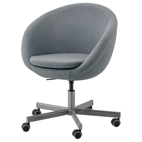 SKRUVSTA Swivel Chair - Grey Vissle ,
