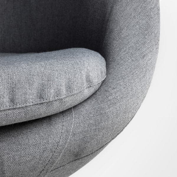 SKRUVSTA Swivel Chair - Grey Vissle , - best price from Maltashopper.com 30280004