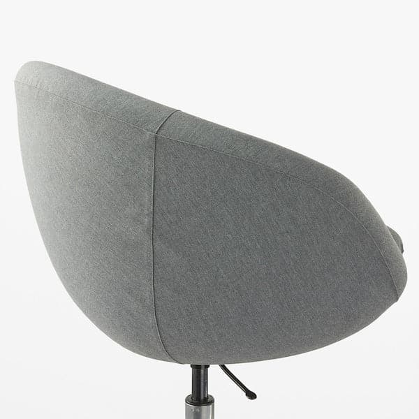 SKRUVSTA Swivel Chair - Grey Vissle , - best price from Maltashopper.com 30280004
