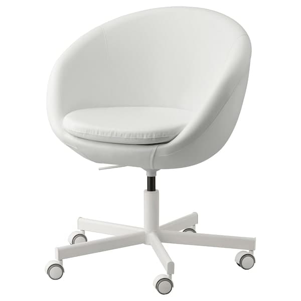 SKRUVSTA Swivel Chair - White Ysane , - best price from Maltashopper.com 50402995