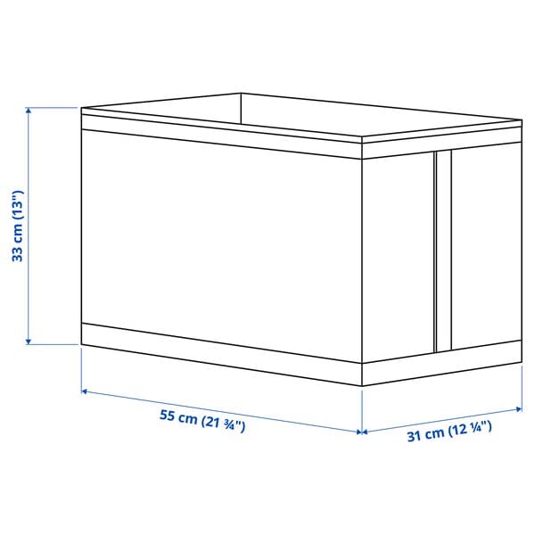 SKUBB Container - white 31x55x33 cm , 31x55x33 cm - best price from Maltashopper.com 60290370