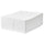 SKUBB - SKUBB Storage case, white, 43x53x19 cm