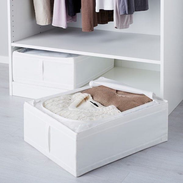 Ikea SKUBB - Storage case, white, 43x53x19 cm