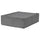 SKUBB storage case, dark grey, 65x53x19 cm