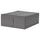 SKUBB - SKUBB Storage case, dark grey, 43x53x19 cm