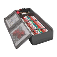 SKUBB - Storage case for wrapping paper, dark grey, 90x30x15 cm - best price from Maltashopper.com 30402430