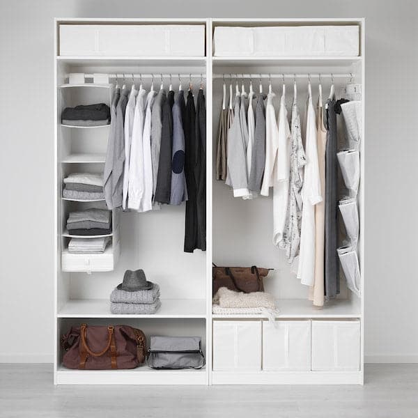 Ikea SKUBB - Box with compartments, white, 44x34x11 cm