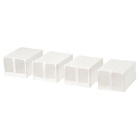 SKUBB - Shoe box, white, 22x34x16 cm - best price from Maltashopper.com 90186391