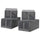 SKUBB - SKUBB Shoe box, dark grey, 22x34x16 cm