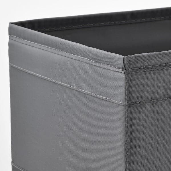 Ikea SKUBB - Box, set of 6, dark grey