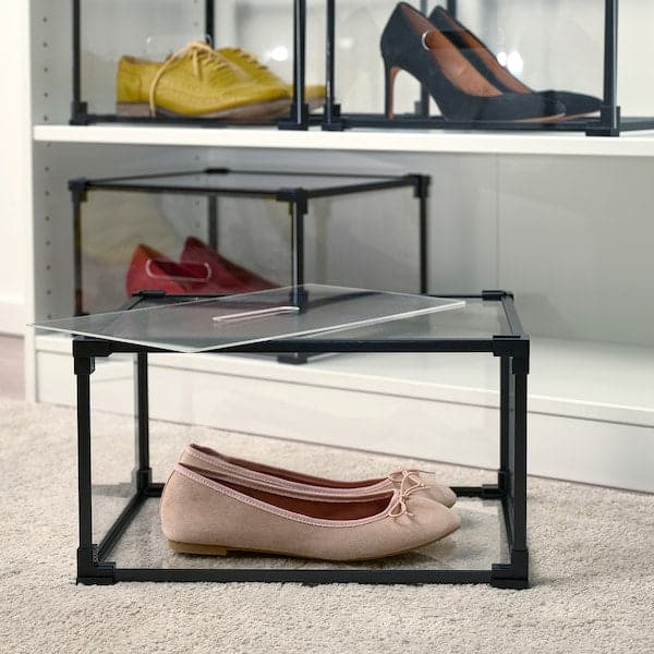 SKUFFEN - Shoe box, transparent, 36x29x21 cm - best price from Maltashopper.com 30532356
