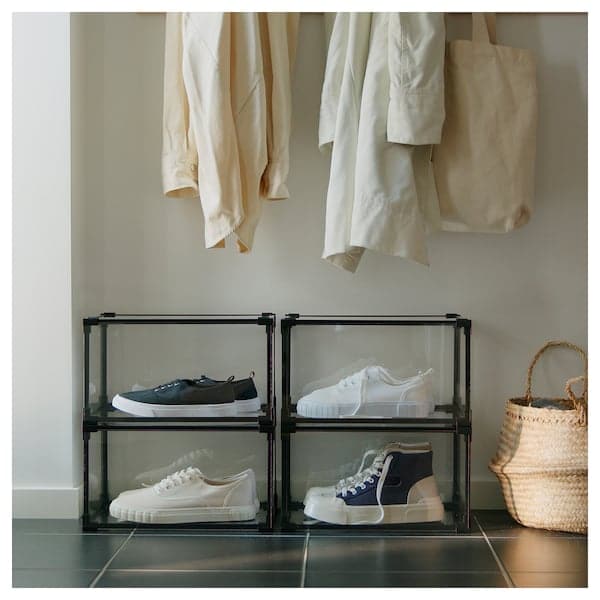 SKUFFEN - Shoe box, transparent, 36x29x21 cm - best price from Maltashopper.com 30532356