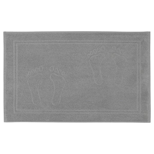 SKULINGEN Bath mat, grey, 50x80 cm - best price from Maltashopper.com 10540809