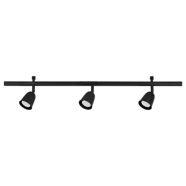 Ikea SKURUP - Ceiling track, 3-spots, black