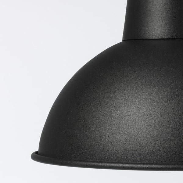 Ikea SKURUP - Pendant lamp, black, 19 cm