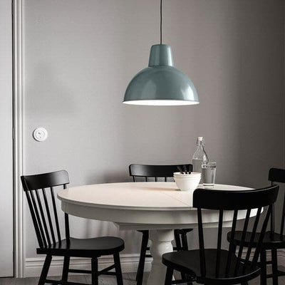 SKURUP - Pendant lamp, turquoise, 38 cm - best price from Maltashopper.com 20508106