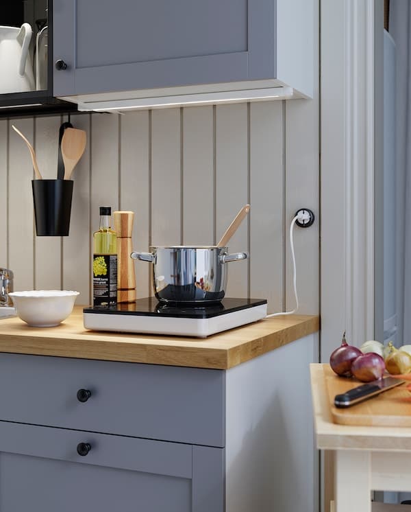 Ikea SKYDRAG LED lum bar underneath/guardar/sens, adjustable light intensity white, 80 cm