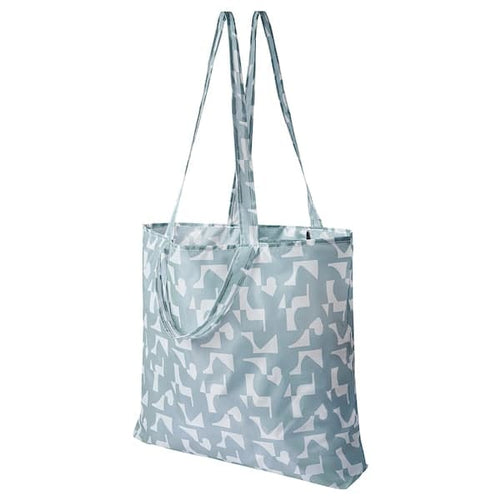 SKYNKE - Carrier bag, grey-blue, 45x36 cm