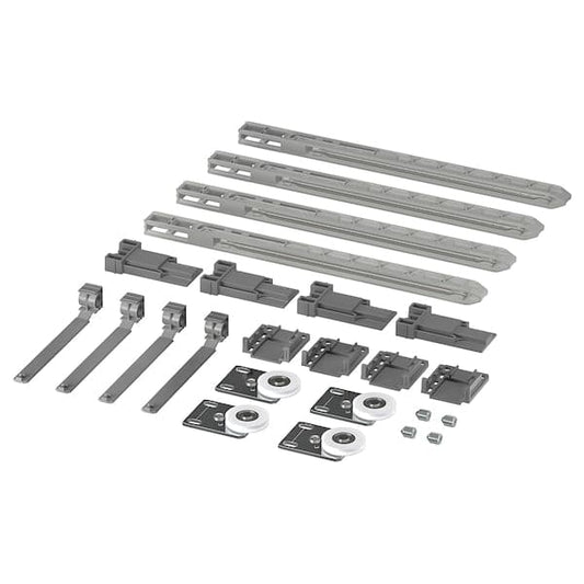 Ikea SKYTTA - Fitting package for two track rail