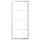 SKYTTA - SKYTTA Sliding door frame, aluminium, 102x231 cm