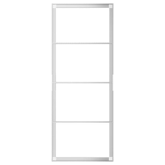 Ikea SKYTTA - Sliding door frame, aluminium, 77x196 cm