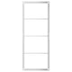 SKYTTA sliding door frame, aluminium, 77x196 cm