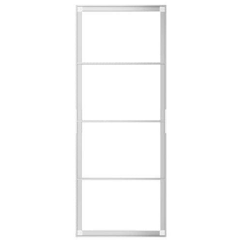 SKYTTA - SKYTTA Sliding door frame, aluminium, 77x196 cm