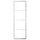 SKYTTA - SKYTTA Sliding door frame, aluminium, 77x231 cm