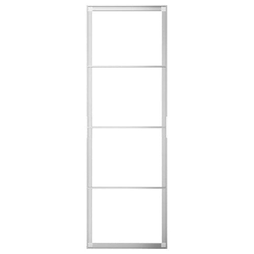 SKYTTA - Sliding door frame, aluminium , 77x231 cm