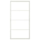 SKYTTA sliding door frame, white, 102x196 cm