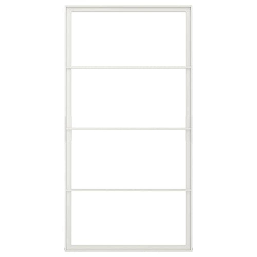 SKYTTA - Sliding door frame, white, 102x196 cm
