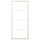 SKYTTA sliding door frame, white, 102x231 cm