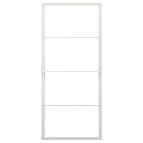 SKYTTA - Sliding door frame, white, 102x231 cm