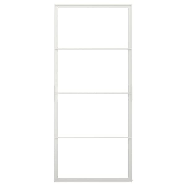 SKYTTA - Sliding door frame, white, 102x231 cm