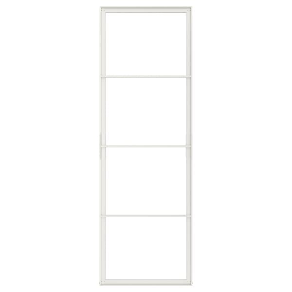 SKYTTA - Sliding door frame, white, 77x231 cm
