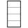 SKYTTA - SKYTTA Sliding door frame, black, 102x196 cm