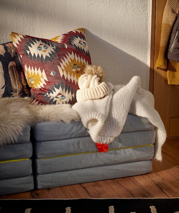 Ikea SLÄKT Pouf/folding mattress ,