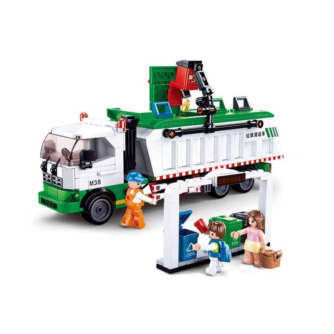 Town - Garbage Collection Truck (780 Pieces)